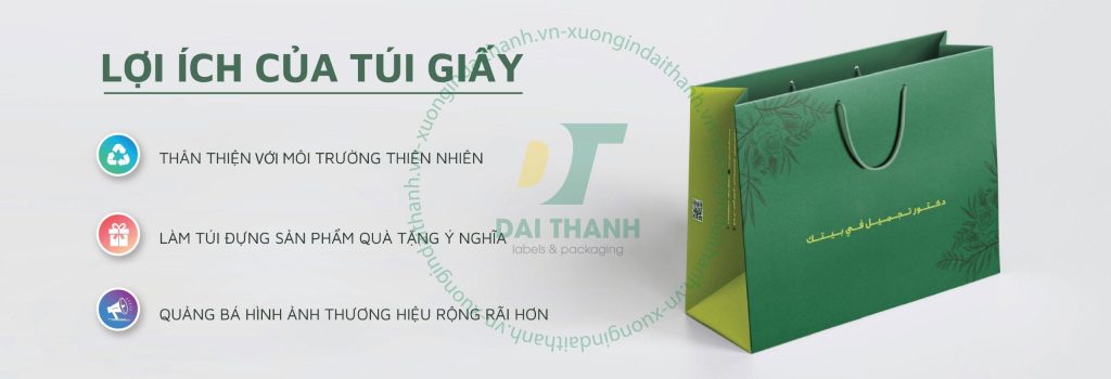 Lợi ích sử dụng túi giấy giá rẻ