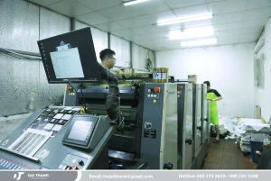 Máy in offset komori khổ nhỏ